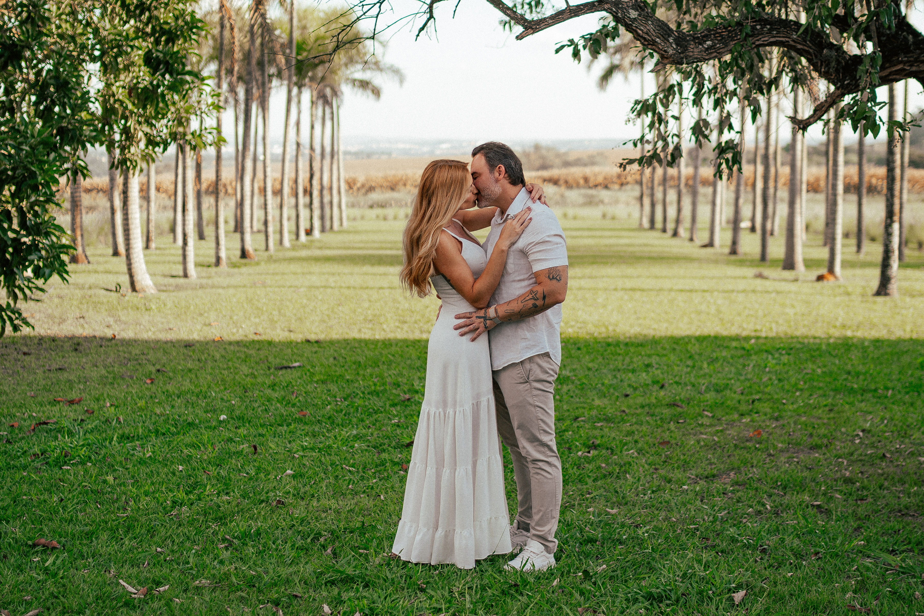 Mel e Rick — ensaio no campo