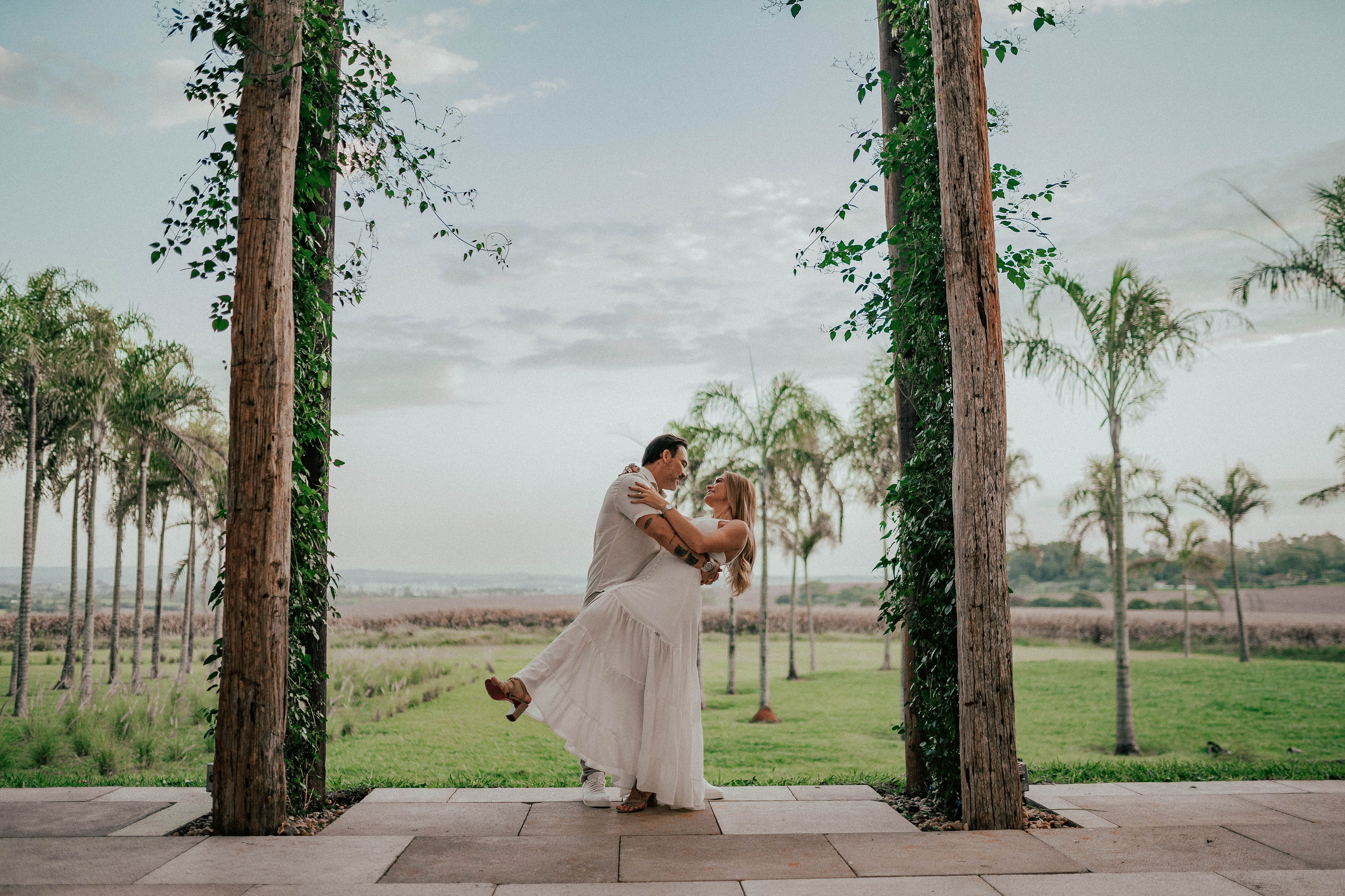 Mel e Rick — celebração